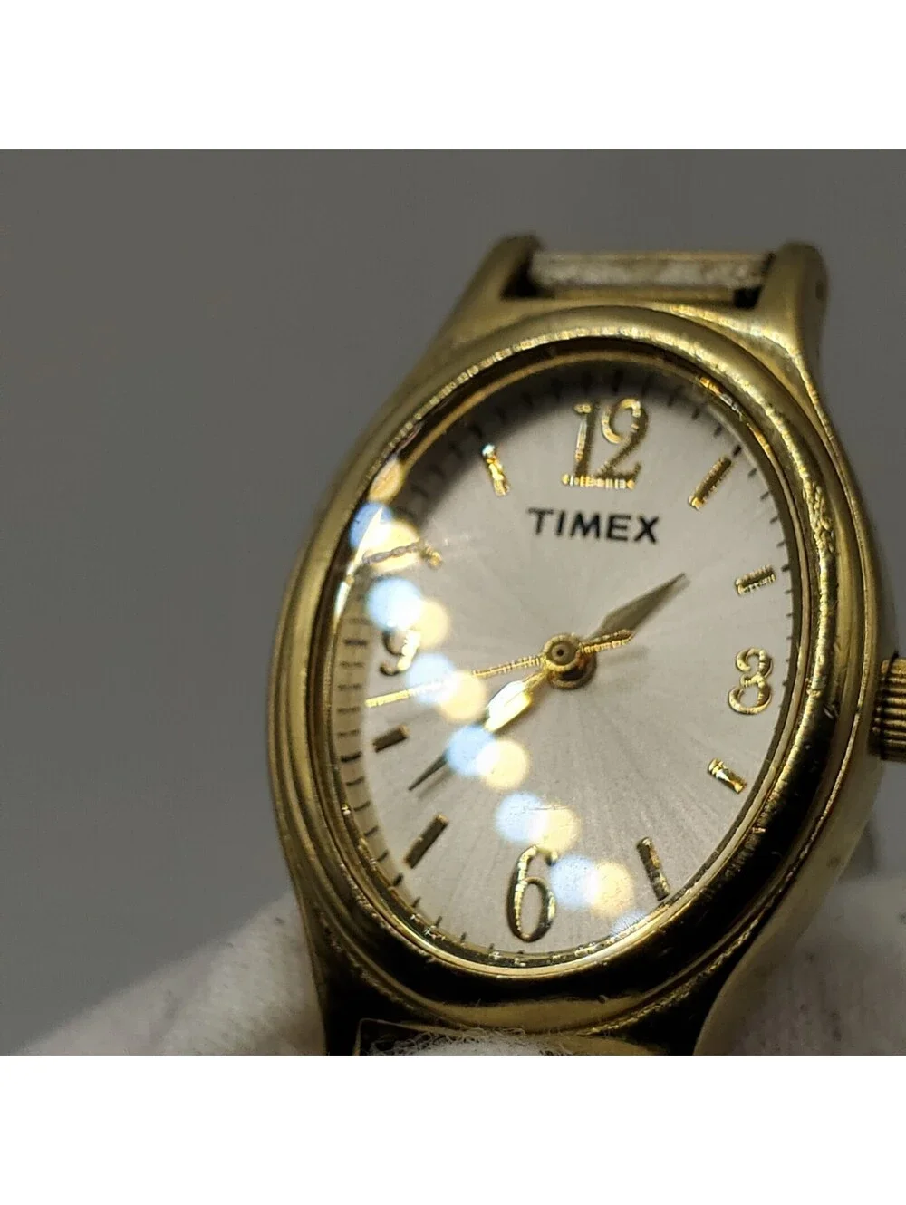 Timex Quartz Cavatina Womens Watch Two-Tone 21mm New Battery